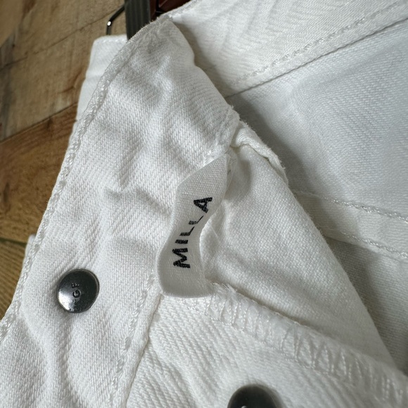 GRLFRND Milla Denim Mini white 24 - Picture 10 of 12